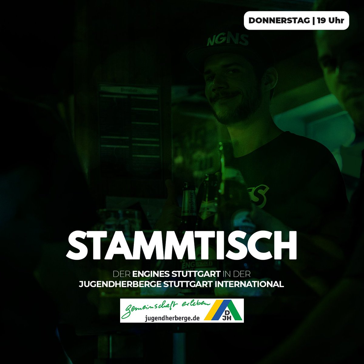 engines_stgt's tweet photo. Donnerstag den 08.03.2023 ab 19:00 Uhr, Stammtisch in der Jugendherberge international https://t.co/ZZh7rHAAlB… in Stuttgart. Kommt vorbei und genießt den Abend gemeinsam mit uns bei guten Gesprächen, Spielen und Getränken.
#Stammtisch #NGNS #Stuttgart https://t.co/wpSSEki27z
