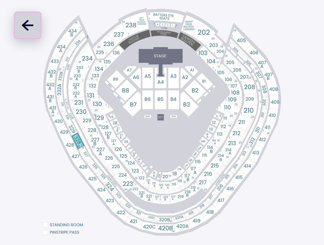 ChristineFilosa's tweet photo. Selling 3 tickets to Jonas Bothers at Yankee Stadium 8/13 section 328, Row 7, seats 22-24 for $120 each, less than what we paid. Will transfer via ticket master. #thetour #JonasBrothers https://t.co/5z01dN5Lta