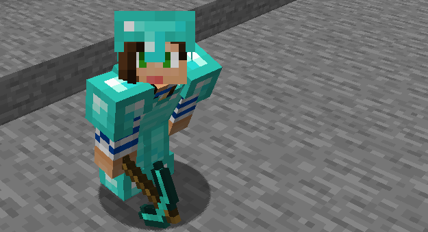 AtrolynnRae's tweet image. im going back to my lil streamer roots with some Minecraft on the @OneBigTV minecraft server. come hang out, link in bio cuties ;)