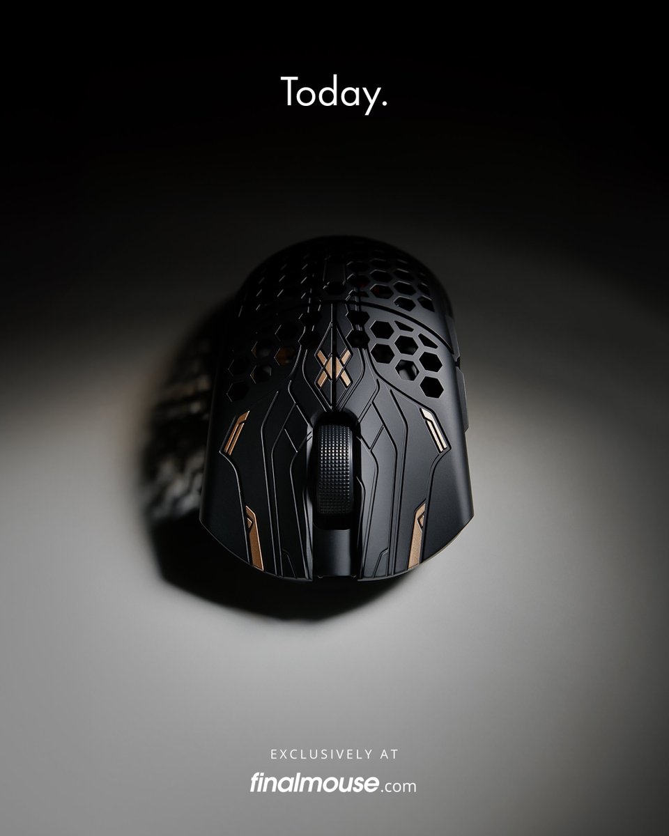 finalmouse's tweet photo. Today. 

2pm PST.

Exclusively at https://t.co/LsGxP8pvsS https://t.co/Ue03xbxerQ