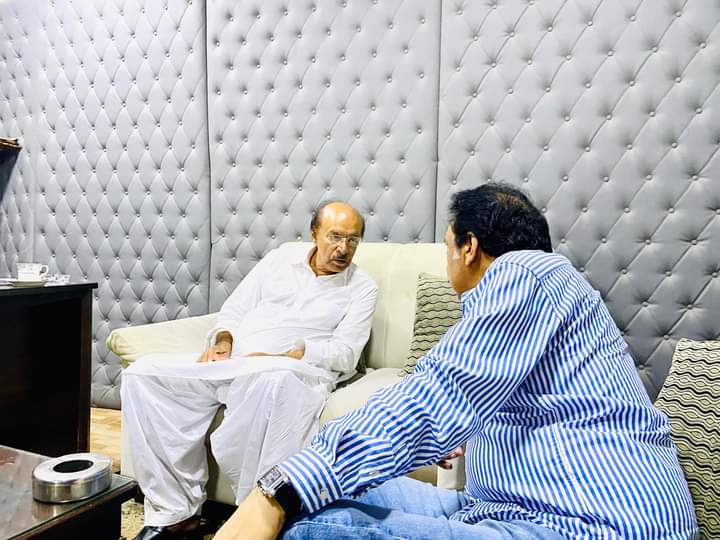 chairmanpwucba's tweet photo. Meet President PPP Sindh Senator Nisar Ahmed Khuhro Sb. 

A detailed talk #HopeForBest https://t.co/99gSiHXTMU
