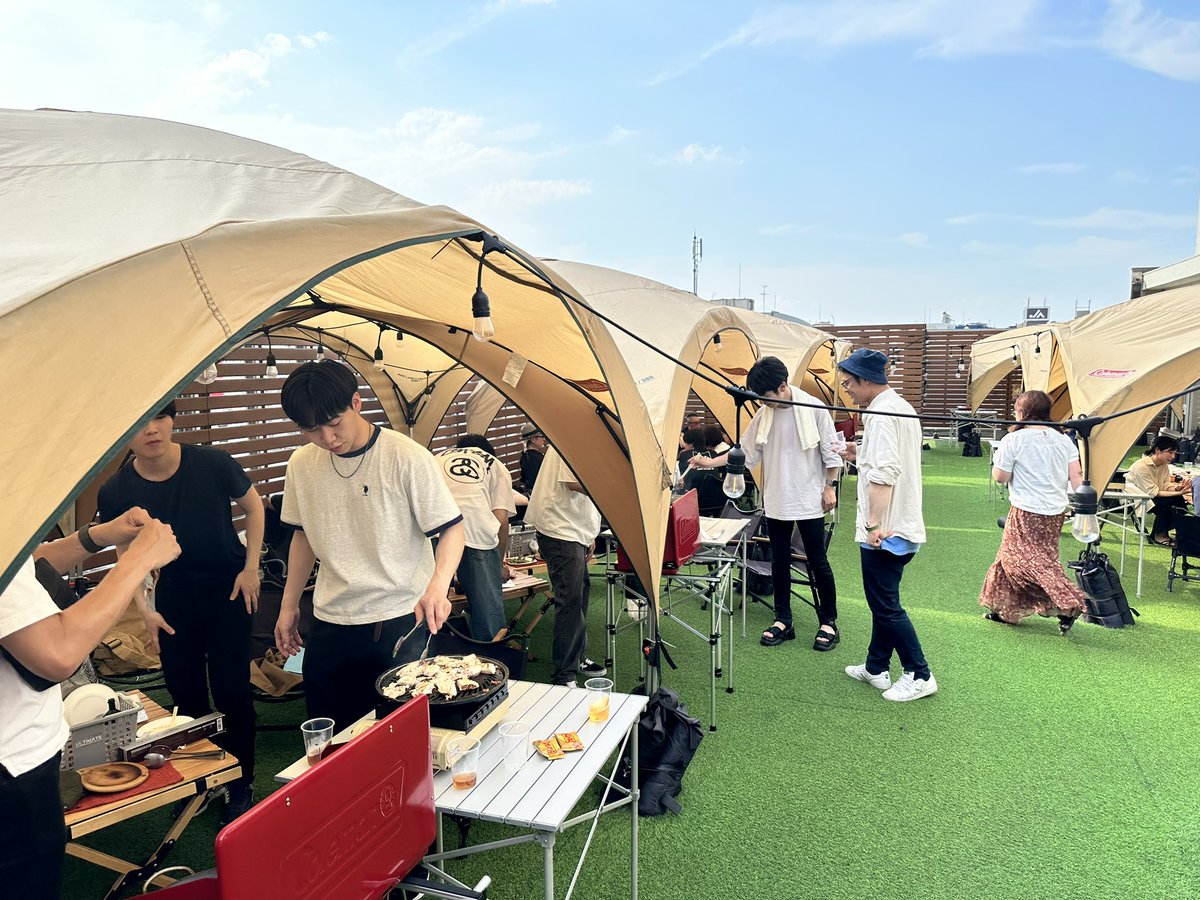 zikomanTV's tweet photo. この間社内チームみんなとBBQ🍖
みんなに感謝です https://t.co/JV3Y1I7RGw