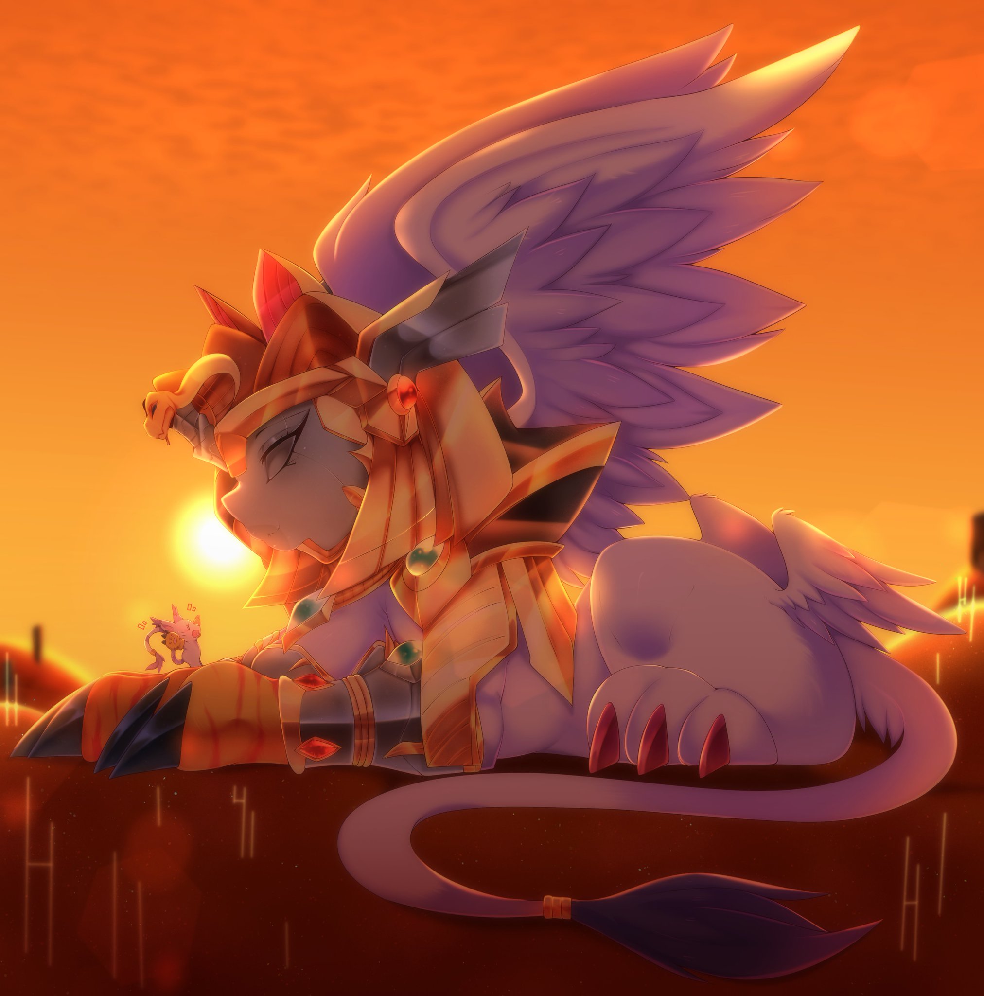 🌸Papilrux🌸 on X: sometimes i look at sphinxmon's final design