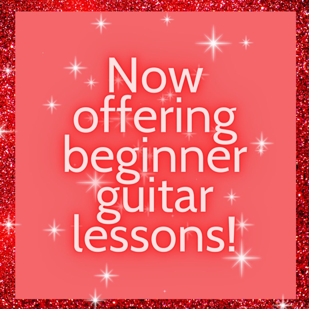 HannahRubyMusic's tweet photo. I’m offering beginner guitar lessons for both children and adults! If you’re interested drop me a comment or a message and I can send you more info! 1/2

I can also offer beginner ukulele and a bit of beginner keyboard if that's better suited :)

Please share ❤

#exeter #devon https://t.co/9HrbRD0zcS