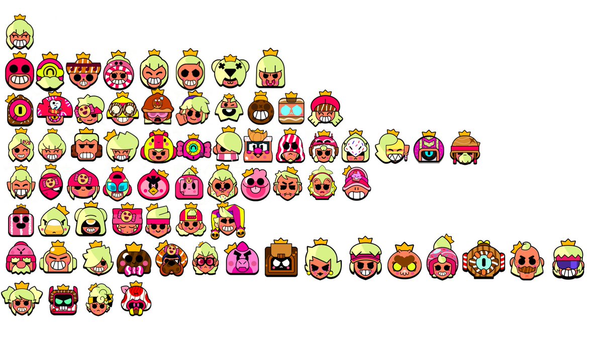 I did it!
I turned all brawlers in brawl stars into Mandy! 😎
Retweets ♻️ are appreciated!
(In trying to get <a href="/BrawlStars/">Brawl Stars</a> attention!)
.
.
.
#BrawlStars #Art #BrawlStarsArt