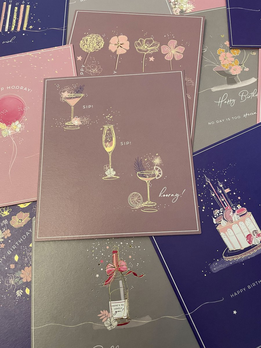 ESearleDesigns's tweet photo. So happy - another year, another card range shortlisted for a Henries Award! This time for my new range "Highdown" up for Best Contemporary Words &amp; Sentiments range. https://t.co/HspWQfD3fl