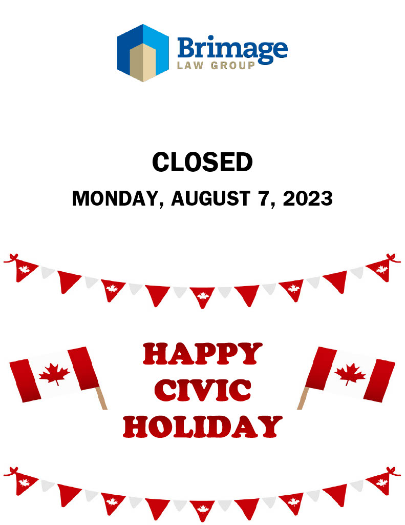 this is just a friendly reminder that we will be closed on Monday, August 7 for the Civic Holiday🎉