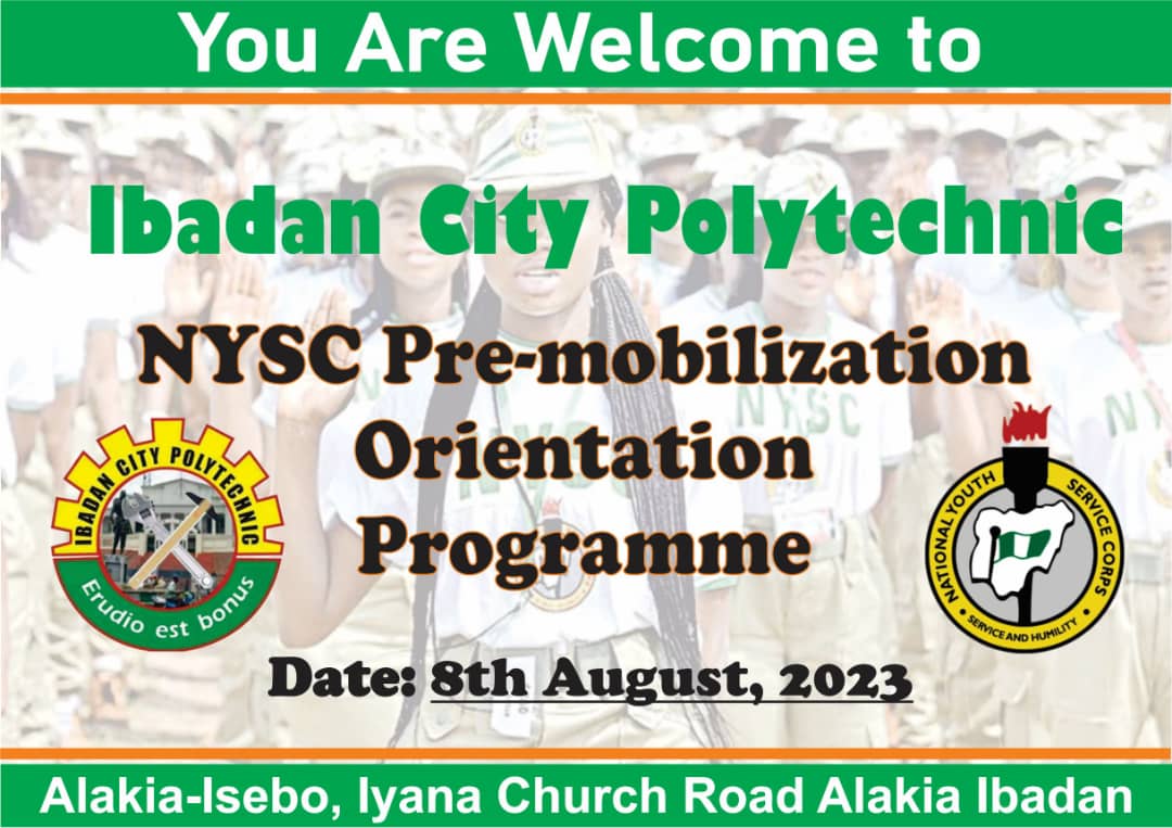 ibadancitypoly's tweet photo. Be punctual! https://t.co/JM0hQB87sx