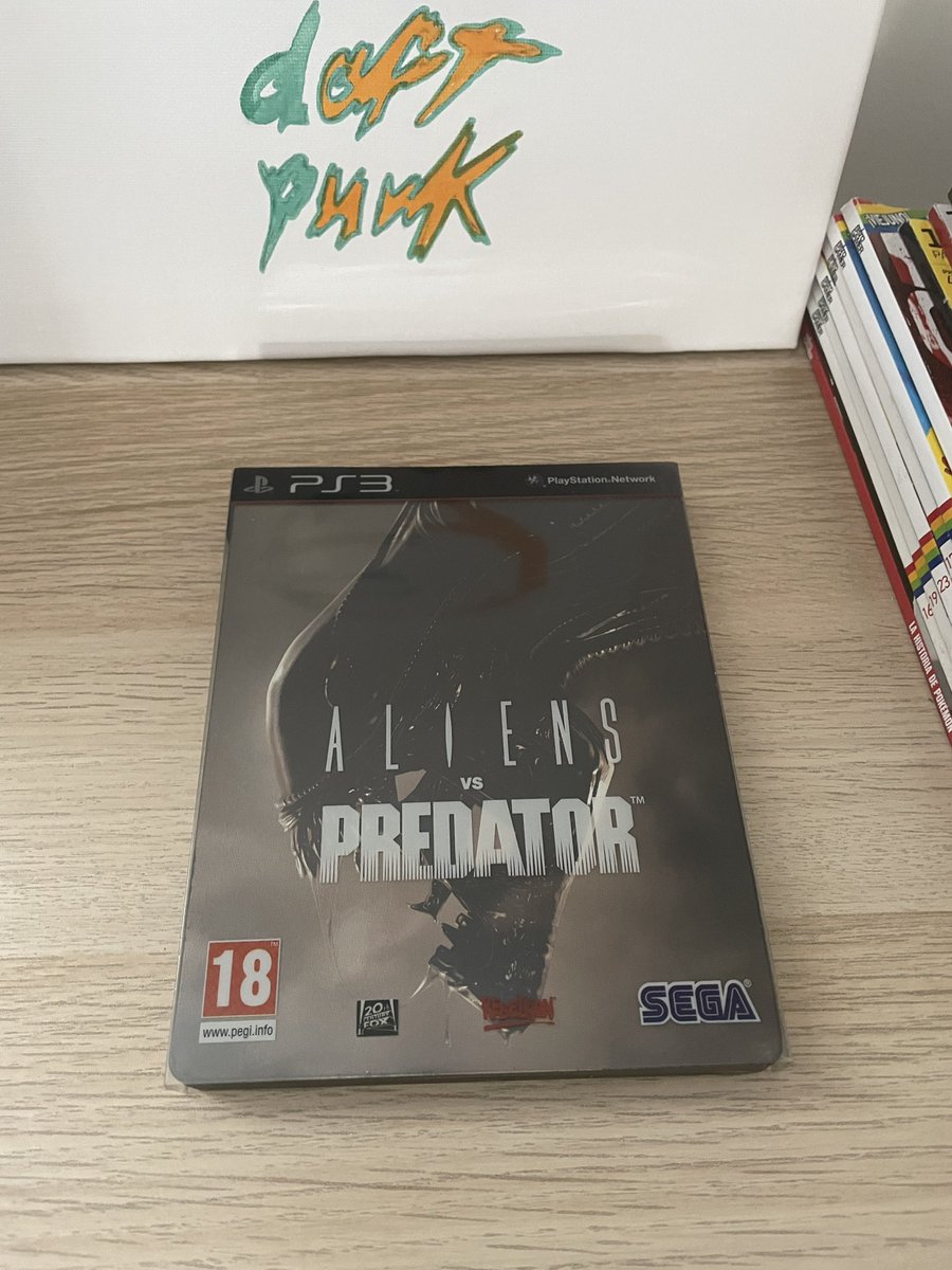 YogiBear_es's tweet image. Preciosa edición #steelbox 😍

#alienVSPredator #ps3 #playstation3 #retrogaming