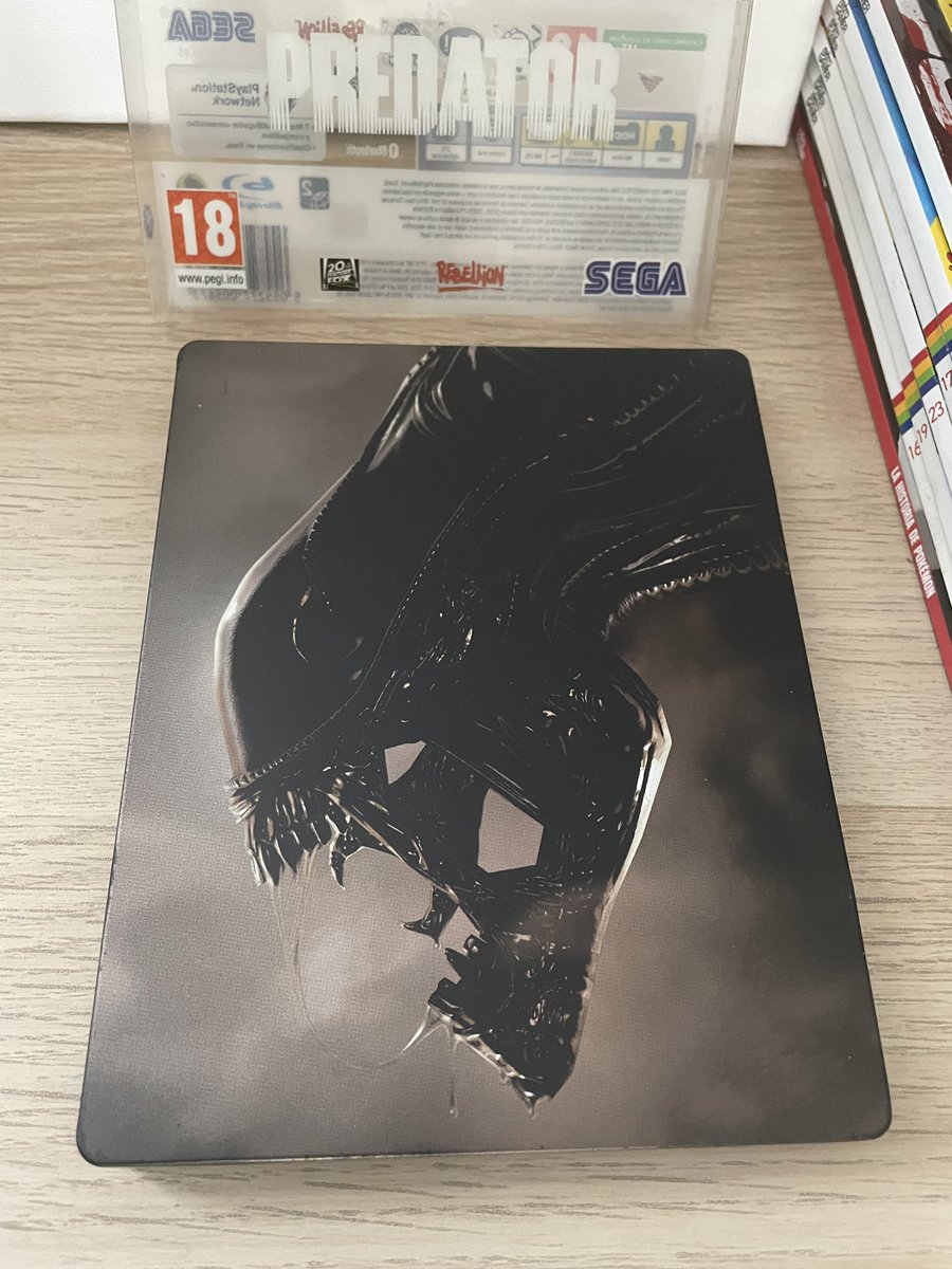 YogiBear_es's tweet image. Preciosa edición #steelbox 😍

#alienVSPredator #ps3 #playstation3 #retrogaming