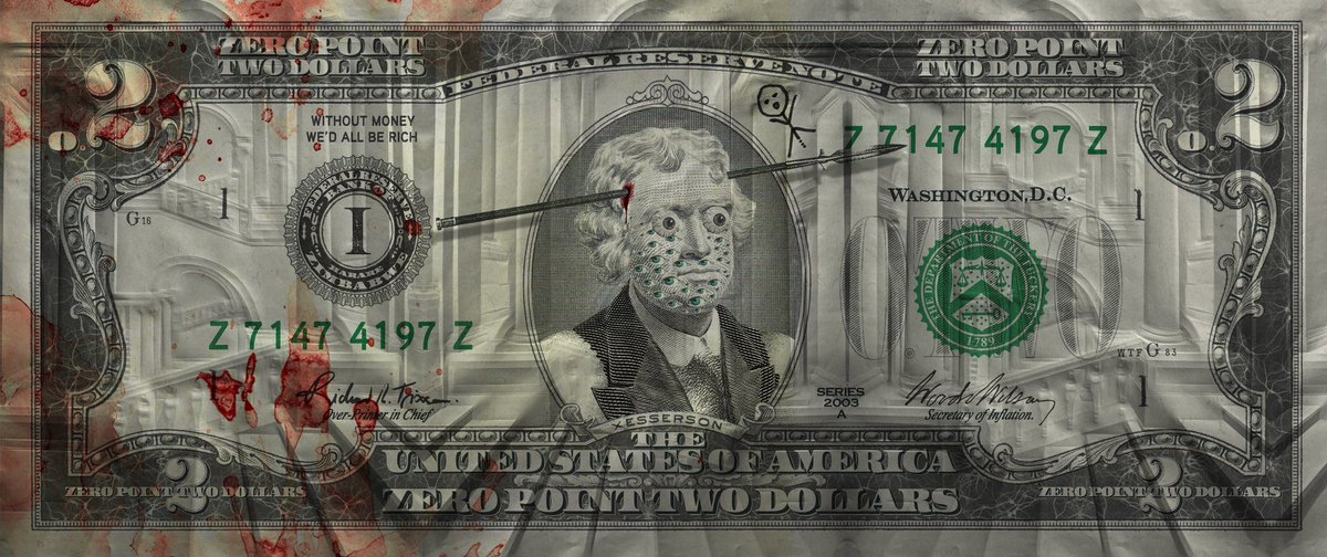 curtiskelehar's tweet photo. Went on a little buying spree last night.
Went from a Big Ol Bum MFer to a Glorious MFer π
These @OldMoneyNFT bills are a thing of beauty.
#MFersWillProsper https://t.co/AaeuT1QUD3