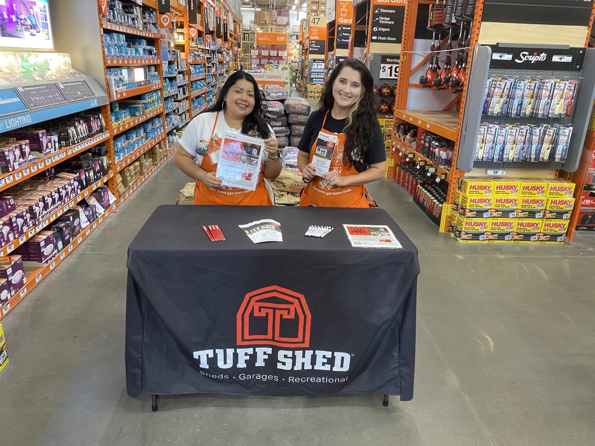 It’ ALWAYS a win when you get front end support (Claudia) AND Electrical (Ariel) to PUSH TUFF SHED LEADS! WIN, WIN BAYTOWN 6507! ⁦@JasonElliottt⁩ ⁦@HomerSaenz15⁩ ⁦@WhitefleetChris⁩