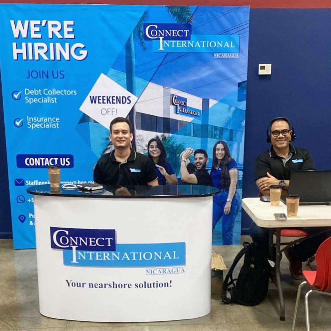 CImanagua's tweet photo. Photos of last Friday's @CCNNManagua Job Fair. 
Thank you for having us!

We are still receiving applications 📨 Send your resume to staffingnica@connect-bpo.com https://t.co/pC3bRKkbXW