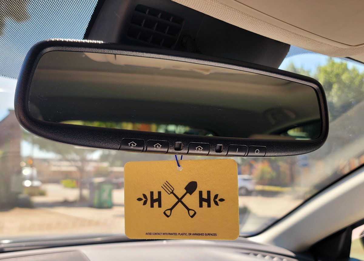 We've got a ton of new merch, so check it out while supplies last. ... plus, these rear view mirror air fresheners are super rad!