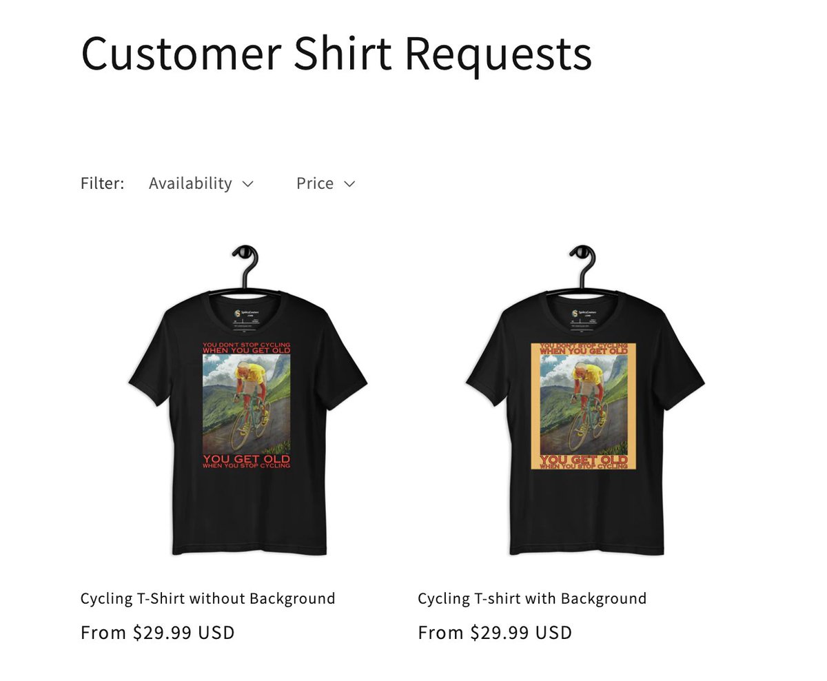 SpideyCouture's tweet photo. Got my first custom shirt request today! #CyclingShirt

Added a new section for customer requests, aka non-crypto shirts!

Designed by #SpideyCouture
#CryptoShirts #CryptoHoodies #CryptoHats #CryptoClothing #CryptoApparel #CryptoMerch #CryptoSwag #CryptoFashion #SmallBusiness #CryptoGift #GiftIdeas