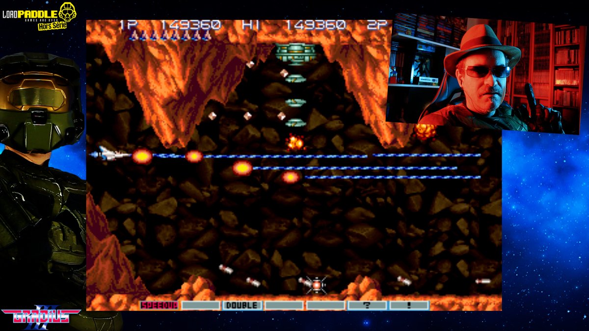 Ce vendredi on sort un nouveau hors-série à la cool histoire de rigoler un peu, ça sera la suite de notre vidéo "Gradius III le challenge" sortie sur Lord Paddle en 2018. Je reprends là où je m'étais arrêté à l'époque, je joue, commente et rage en même temps ! Ca promet ! ;)