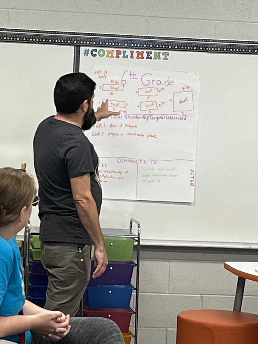GMSDmathcoach's tweet photo. 4th - 6th grade teachers diving into new standards, collaborating on a task and working on vertical alignment in preparation for a new year. #studentsuccess @gmsdTLA @gmsdk12 @TLAinstructsup @WeAreRiverdale @FarmingtonElem @FHES_gmsd @DogwoodES https://t.co/F8dyZ6EUDx
