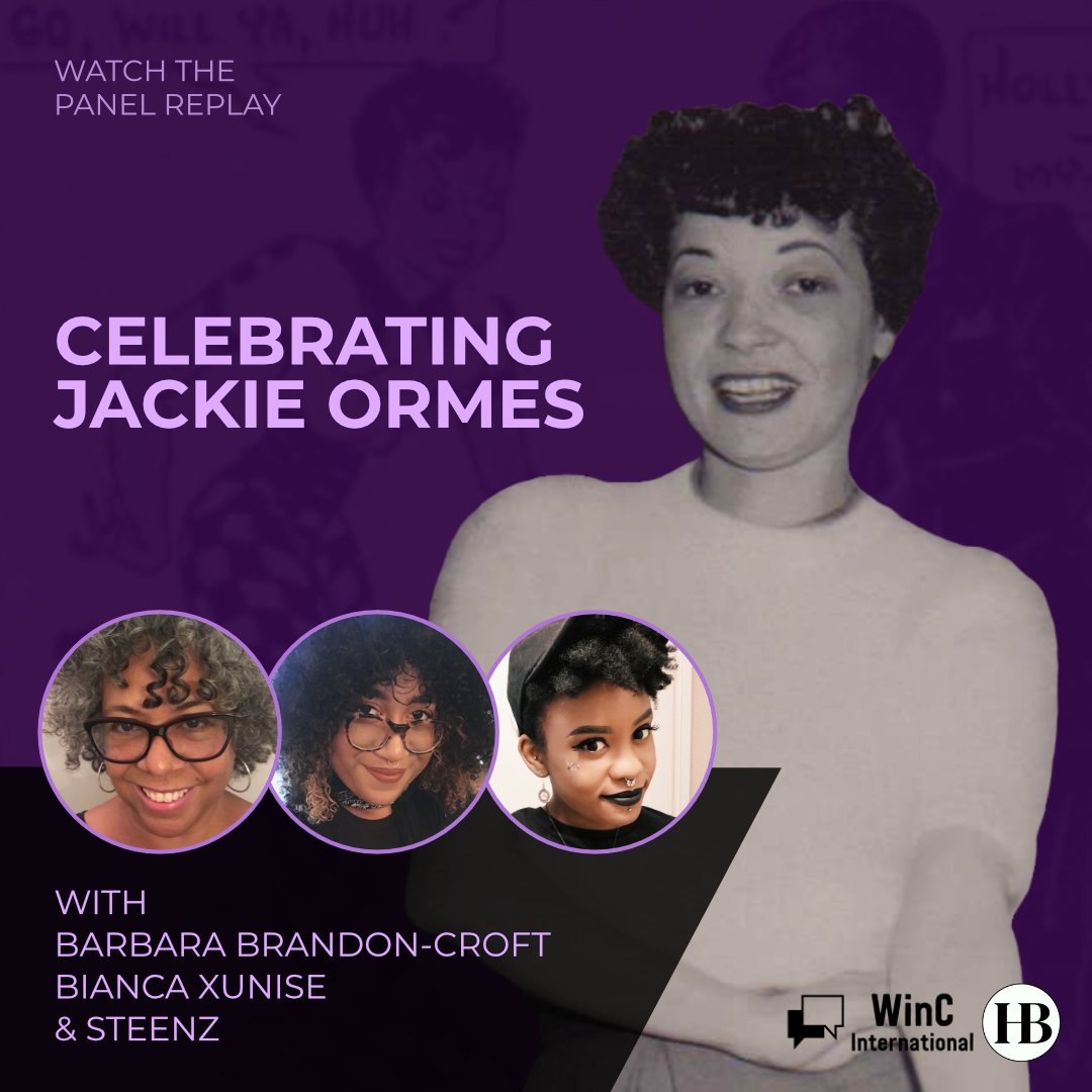 hellobarkada's tweet photo. HBD to the late #JackieOrmes! Celebrate w/ a rewatch of our first panel that ever was, feat. #BarbaraBrandonCroft @biancaxunise @oheysteenz &amp; graciously hosted by @WinCNYC. BONUS: A recommend reading list on the life &amp; impact of Ms. Ormes!

Go + RT/QT: https://t.co/rWvzVP9iyO https://t.co/OQSAJNk2lv