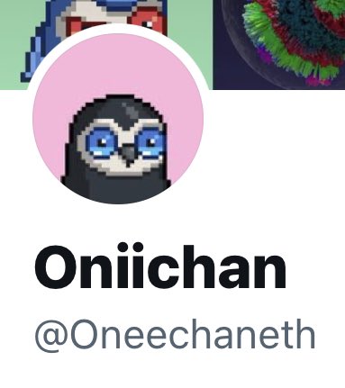 edouard's tweet photo. 🚨Artist SCAM alert: a fake collector named Darky or Oniichan will chat with you for a few days then ask you to send ETH before buying your pieces, which he never will.
I managed to waste his time for a week. Block and report @oniichaneth and @Oneechaneth as fraudulent accounts! https://t.co/7QtEWfZXXR