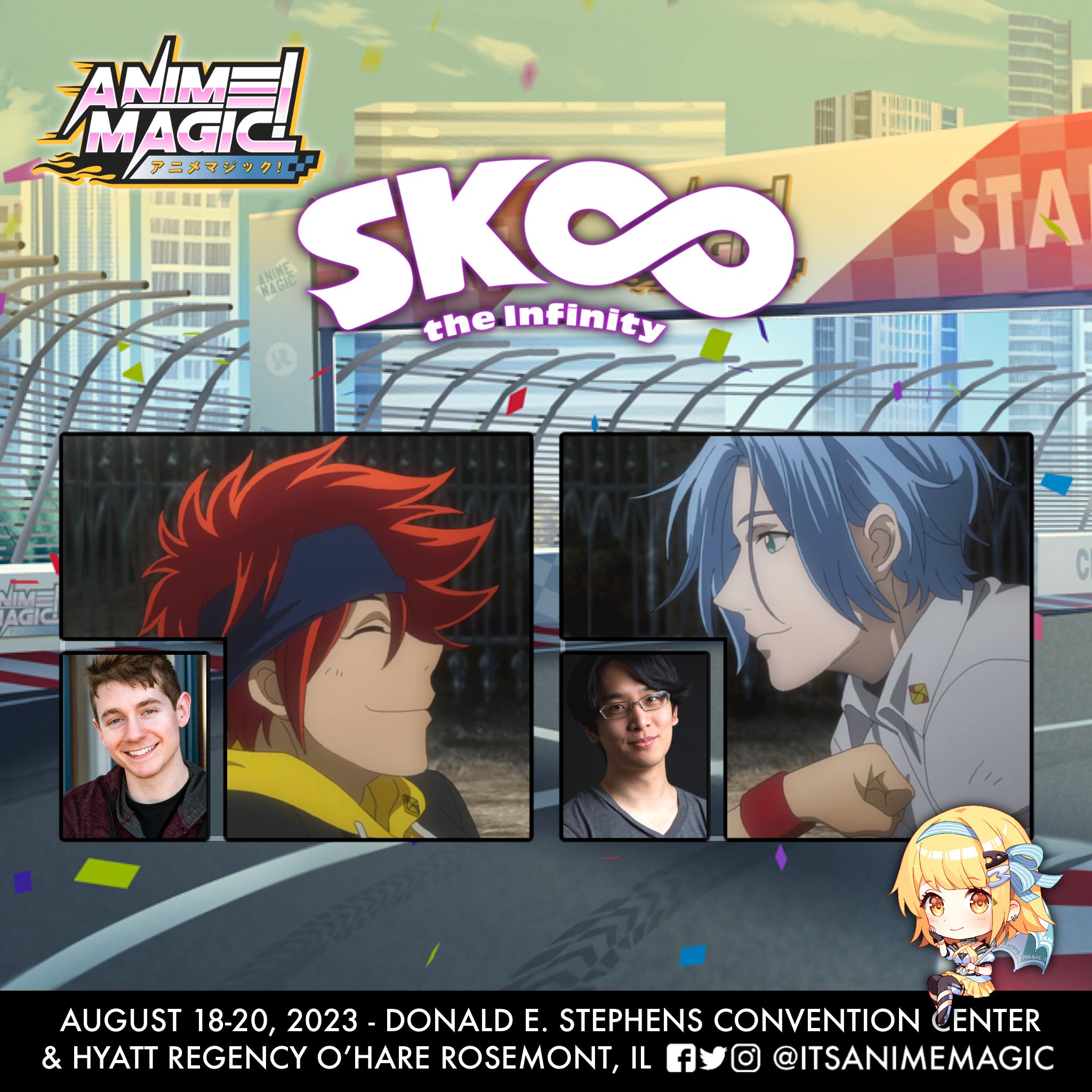 Anime Magic! 🎂✨ on X: ✨Did you enjoy the SK8 the Infinity ∞WEEK Special  Event? Come meet the voice actors of the totally platonic and just  incredibly good friends Reki and Langa: @