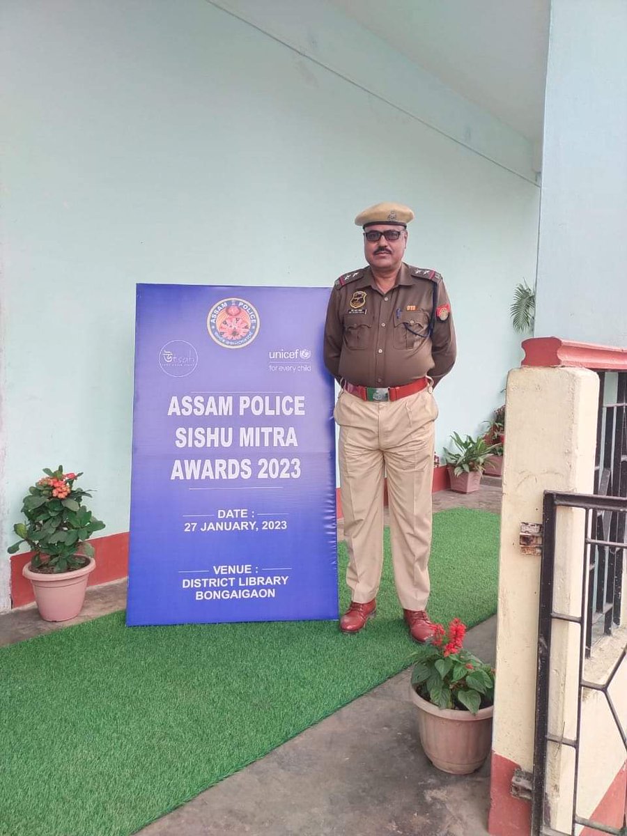SI Siba Prasad Kalita's excellent investigation led to the Life Imprisonment of David Bright Basumatary, who had been booked under the POCSO Act. SI Siba Prasad Kalita is a recipient of the 'Assam Police Sishu Mitra Yogyata Award' (first edition).