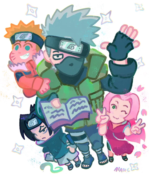 Team 7 for Narutaugust