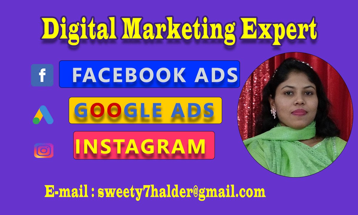 SweetyHalder16's tweet photo. "Are you looking" "ads expert". I'm professional ads expert. If you have any quary you can ask me. 
#DigitalMarketing 
#googleads 
#facebookads 
#instagram 
#TwitterX 
#adsexpert
#promotion 
#OnlineMarketing 
@DougJCooper
@jgmacleodauthor 
@Jason 
@VP
@AuthorJCRose https://t.co/pVu1Y7ETXs