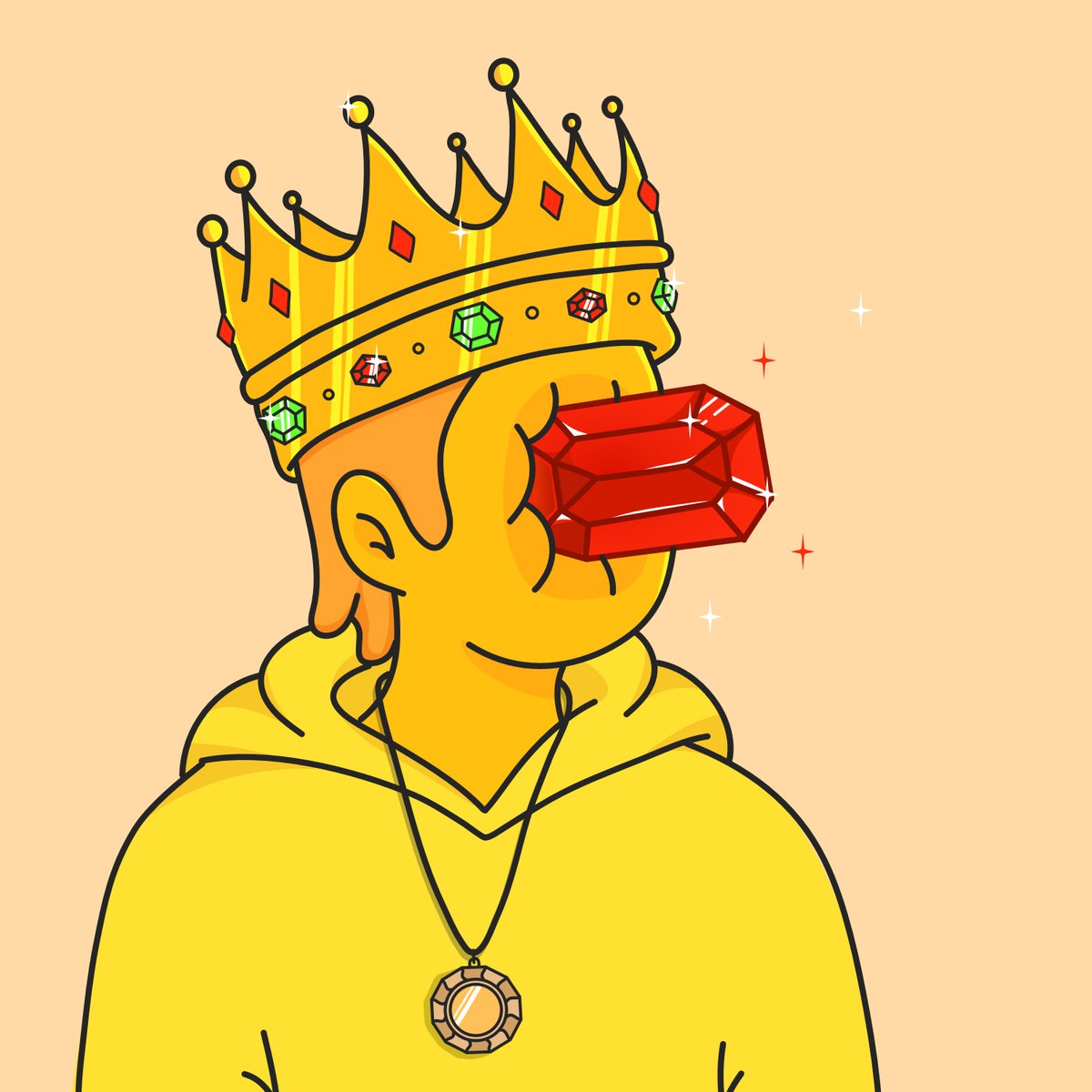 RilltosNFT's tweet photo. GN and GM #NFTCommunity ✨

Rilltos Golden Crown and Ruby in face inspiration by @macro_muscle and amazing project from @SnazzyFellasNFT 💎♦️✨

https://t.co/7mHVX3kgaO

#VERTICALNFT #NFTs https://t.co/duMVV9qQZC
