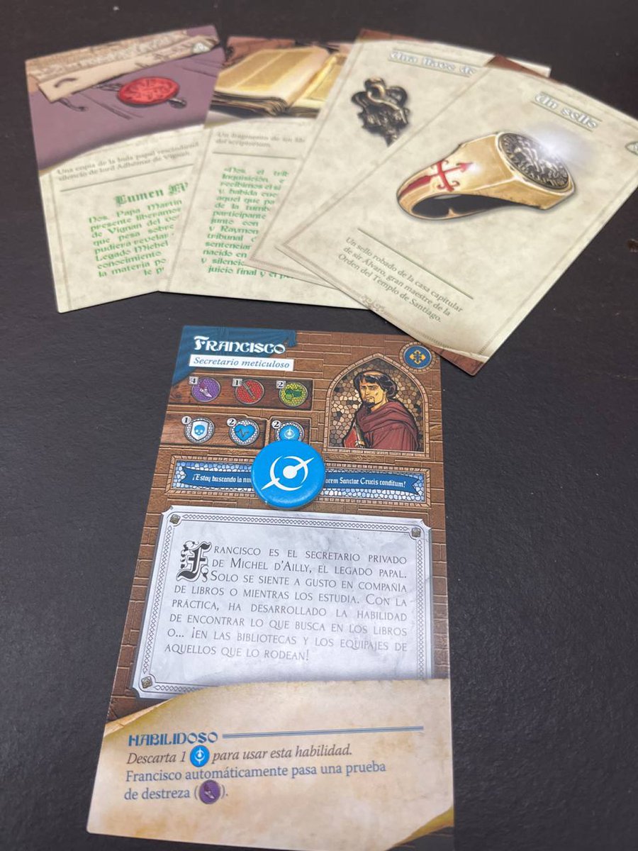 ValentiaLudica's tweet photo. "Jeje, puedo robar de este cofre." 😅 Los descubrimientos y sorpresas son parte esencial de la aventura en Lumen Fidei. ¡No te pierdas nuestras próximas partidas de T.I.M.E Stories! #TIMESTORIES https://t.co/yR1PrMqPC6