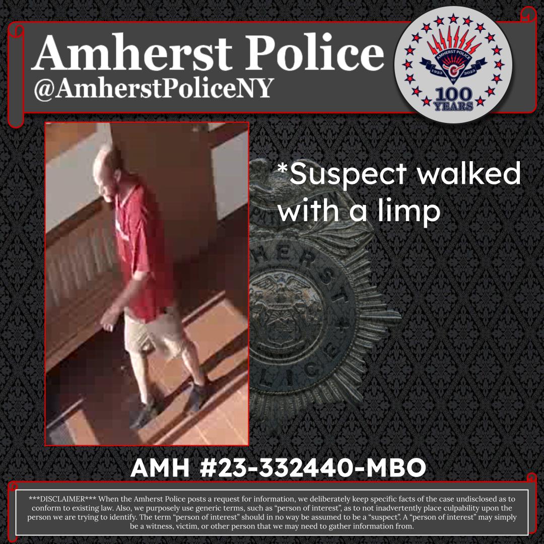 Amherst Police NY 🚔 tweet media