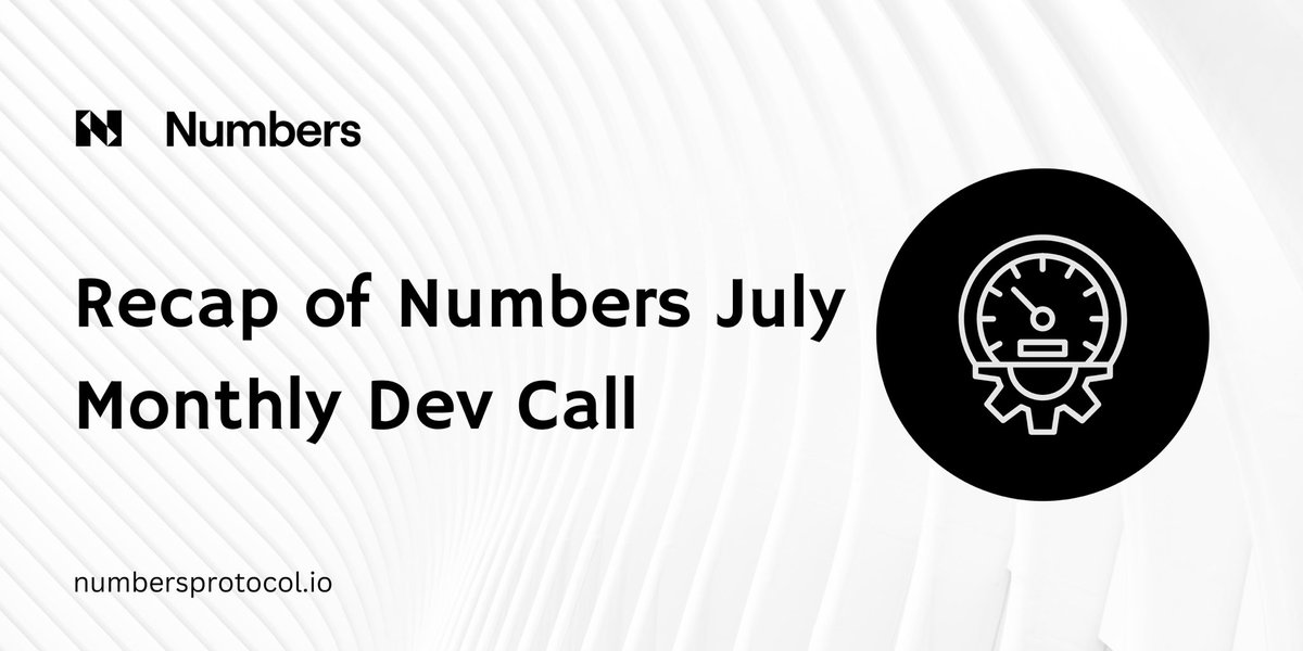 Young_3xpert's tweet image. @numbersprotocol 2nd monthly Dev call was a blast and was as insightful as the previous month. 

New features might be coming to Capture Cam so be ready for an enhanced user experience on finality 🔥

Let&apos;s see some major highlights ⬇️

$NUM #Numberscommunity #Numarmy