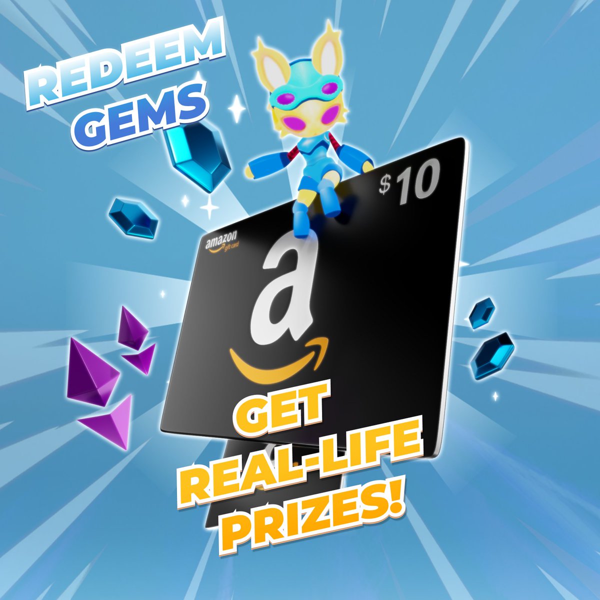 YUMONworld's tweet photo. 🎁 Redeem Gems for Real-Life Prizes!🎁 
Play our competitive modes to earn Gems💎 
Turn your gaming skills into amazing real rewards!🔥

Download Chill Ride (iOS + Android): https://t.co/9o4IAJHuyG https://t.co/1zUKrXuaFC