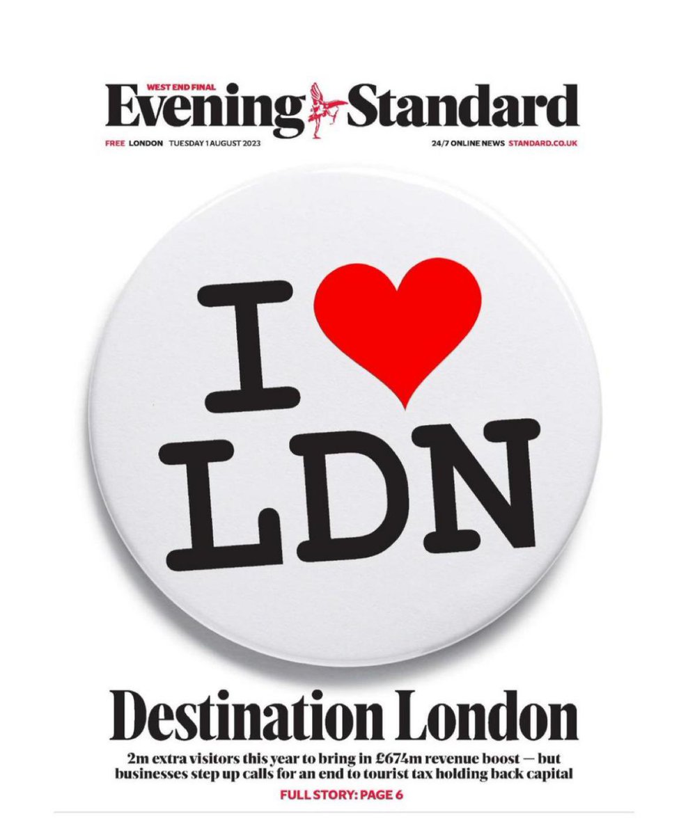justinesimons1's tweet image. ✨CULTURE✨is the main reason people come to London. So a massive thank you to all our inspiring creative workers, theatres, galleries, venues and museums for your relentless hard work and resilience 🙏
Visits up 140%🚀