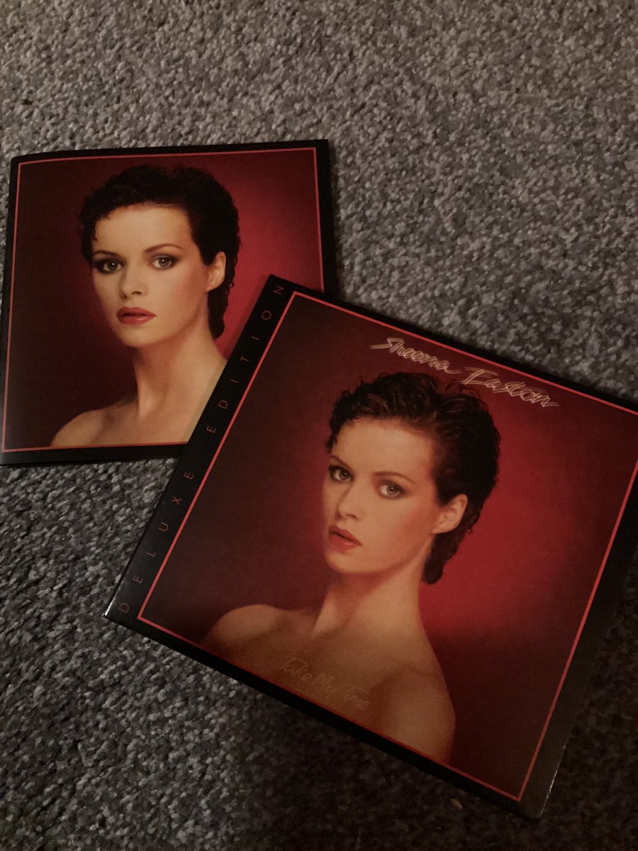 dearianfawn's tweet photo. I have three versions of the #SheenaEaston #TakeMyTime / #SheenaEaston debut album on #CD plus the original #vinyl album I bought from #Woolworths - I wonder if I will live to see another reissue ? I’d love some up to date remixes of #ModernGirl #9to5 and #OneManWoman https://t.co/xx56SfN2Xb