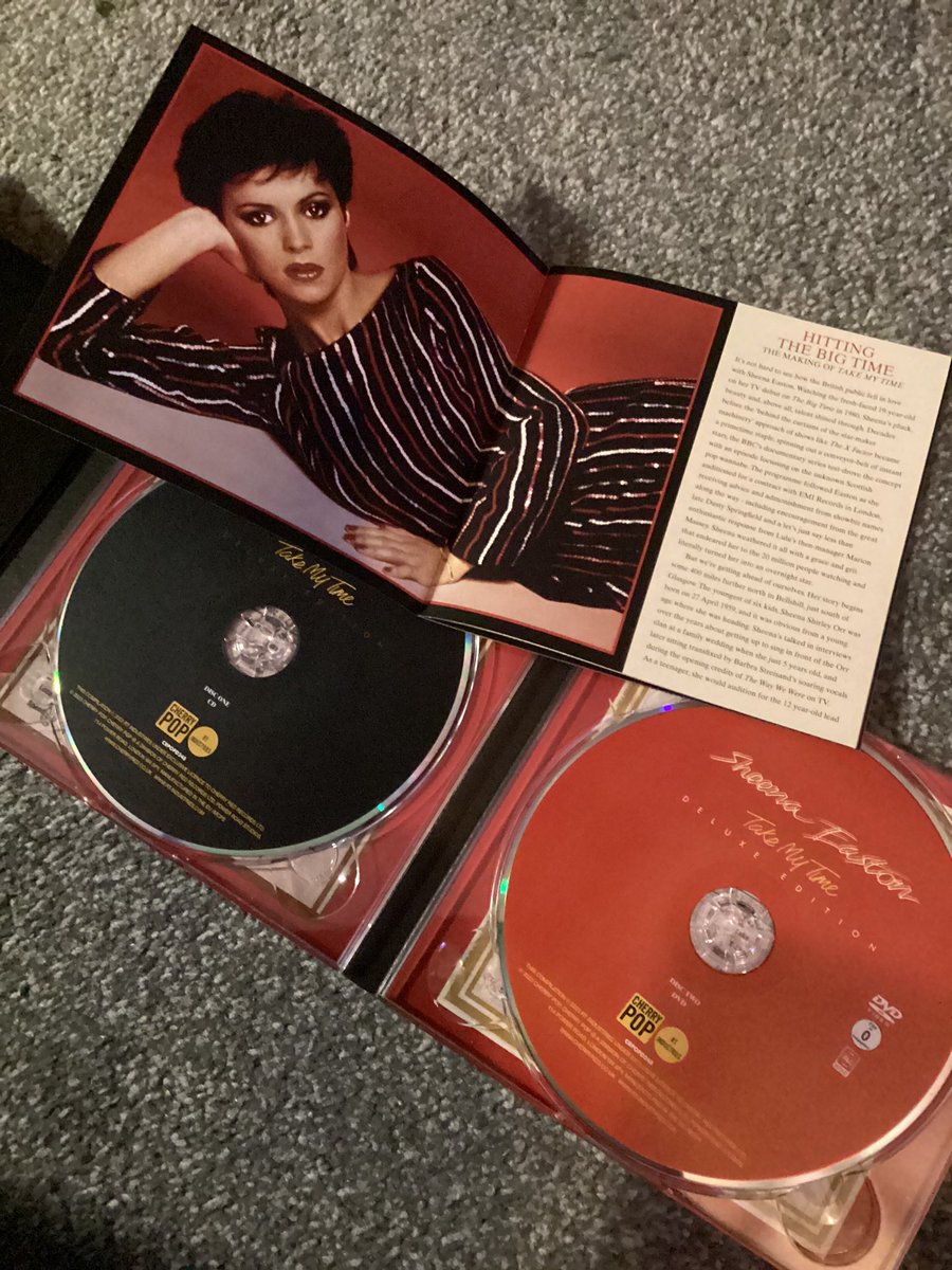 dearianfawn's tweet photo. I have three versions of the #SheenaEaston #TakeMyTime / #SheenaEaston debut album on #CD plus the original #vinyl album I bought from #Woolworths - I wonder if I will live to see another reissue ? I’d love some up to date remixes of #ModernGirl #9to5 and #OneManWoman https://t.co/xx56SfN2Xb