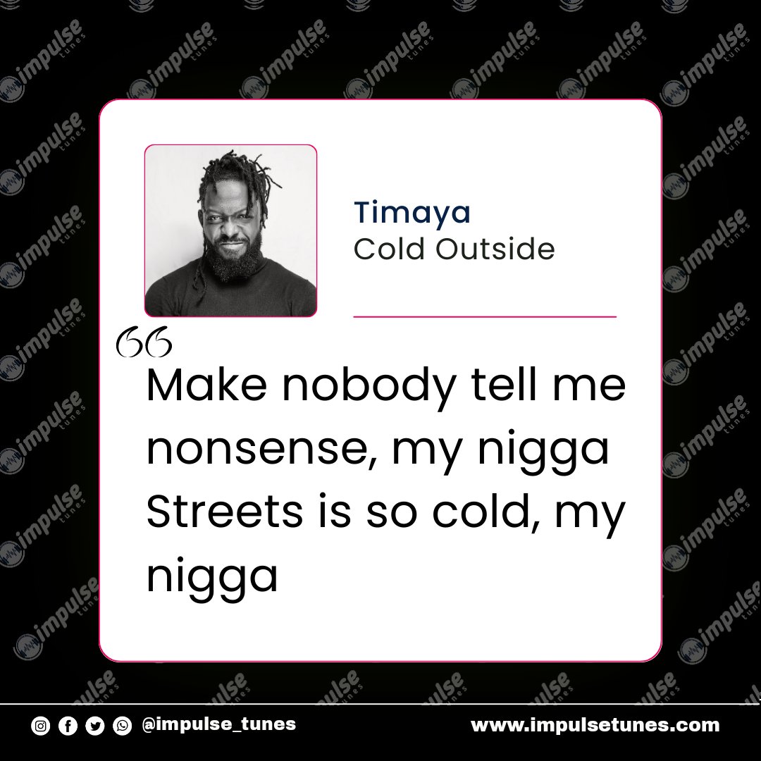 impulse_tunes's tweet photo. It's always Cold Outside 🤧
.

#quotes #quoteoftheday #quote #timaya  #quotestagram #quotesgram #quotesdaily #quotesoftheday #codeoutside #inspirationalquotes #quoted #quotestags #love #life #quotesforyou #quotesofinstagram #quotesforlife #quoteofthenight #lifequotes https://t.co/dgEcpWj8L0