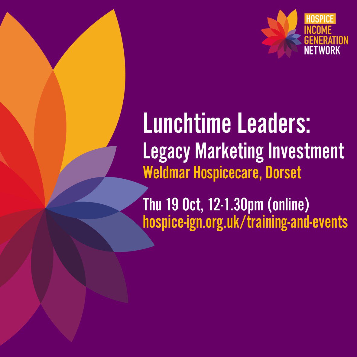 Hospice Income Generation Network tweet media