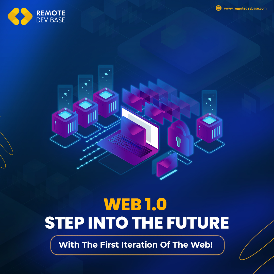 RemoteDevBase's tweet image. Web 1.0 was the first iteration of the web, and it changed how we live and work. Experience the birth of the digital age and the beginning of a technological revolution.
remotedevbase.com
#blockchain #remoteworking #remotejobs #developer #development #Trending #ai