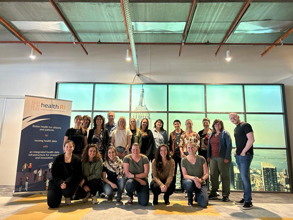 JettenMijke's tweet photo. July 3 #TrainingMonday at @Health__RI at the last day of our FAIR Data Stewardship Basics course (https://t.co/7UqbCNmjEiβ¦β¦β¦). Great milestone, our first cohort of π¦#datastewards from Dutch regional nodes/UMCs. Proud of them π + my πFAIR team (https://t.co/vcUV5DqHK0). https://t.co/zEApQiOTXh