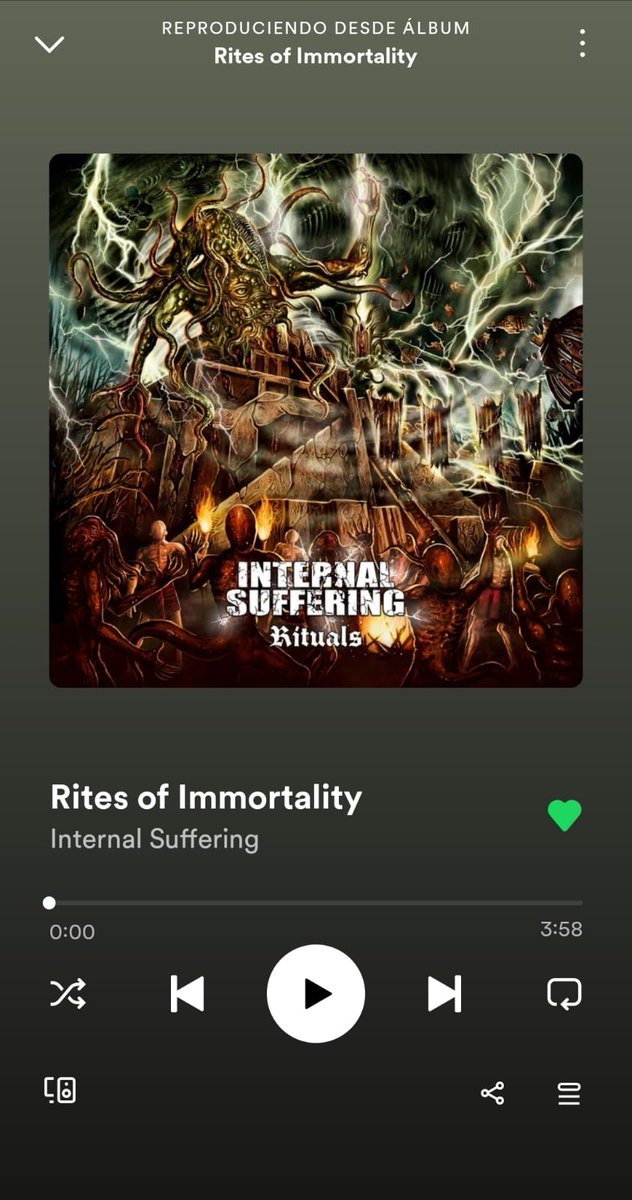 ISuffering's tweet image. "Rites of Immortality", new single from upcoming album "Rituals" now available on all major audio streaming platforms!: open.spotify.com/track/1gzZjcze…