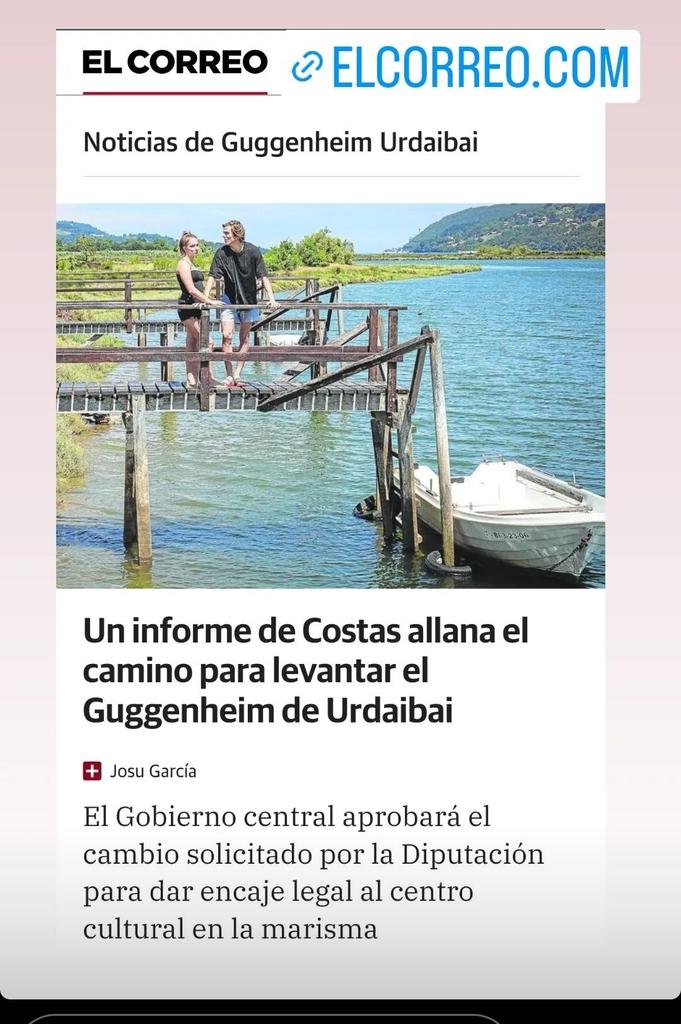 gabirelezkurdia's tweet photo. Prohibición estricta de "Costas" a poner cuatro mesas de terraza en un chiringuito de #Urdaibai pero vía libre para cargarse de facto años de Protección específica de la Reserva de la Biosfera de UNESCO en #Busturialdea
Después....
urbanizaciones, hoteles, chalets... y puticlubs https://t.co/08wIDJm6Ps
