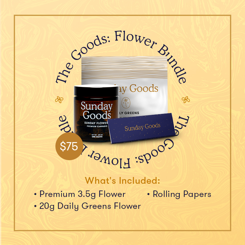 sundaygoods's tweet photo. Get The Goods &amp; save on your favorite essentials. Now available at both Tempe &amp; Phoenix locations, in-store only. 

#SundayGoods #Cannabis #ArizonaCannabis #AZBusiness https://t.co/tVyReJ5VoX