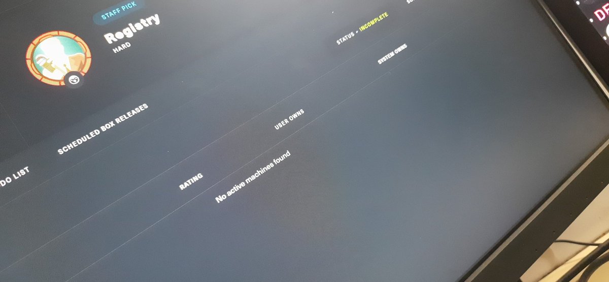 l4tmur (@rootatnova) on Twitter photo Finally completed all active machines in <a href="/hackthebox_eu/">Hack The Box</a>
#CyberSecurity #infosecurity #Pentesting #Hacked Finally completed all active machines in <a href="/hackthebox_eu/">Hack The Box</a>
#CyberSecurity #infosecurity #Pentesting #Hacked