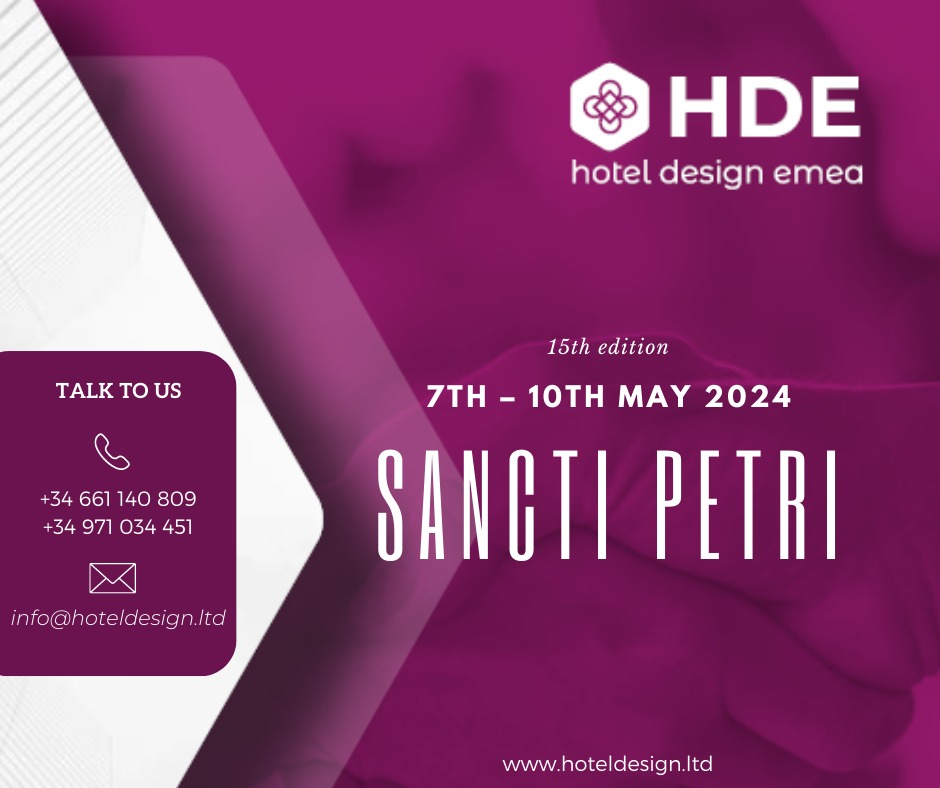 hoteldesignemea's tweet photo. #HDE2024 https://t.co/YCjxiqz1cU