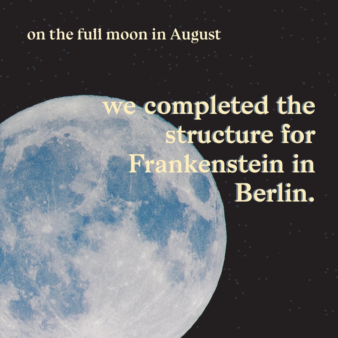 Are you ready for tonight’s SUPERMOON? 💥🌝💥 

Judith Malina (always the diarist) wrote down a sentence about where the company was/what they were doing at EVERY full moon from 1964-2014. Try writing your own “Moon Stages,” starting tonight!