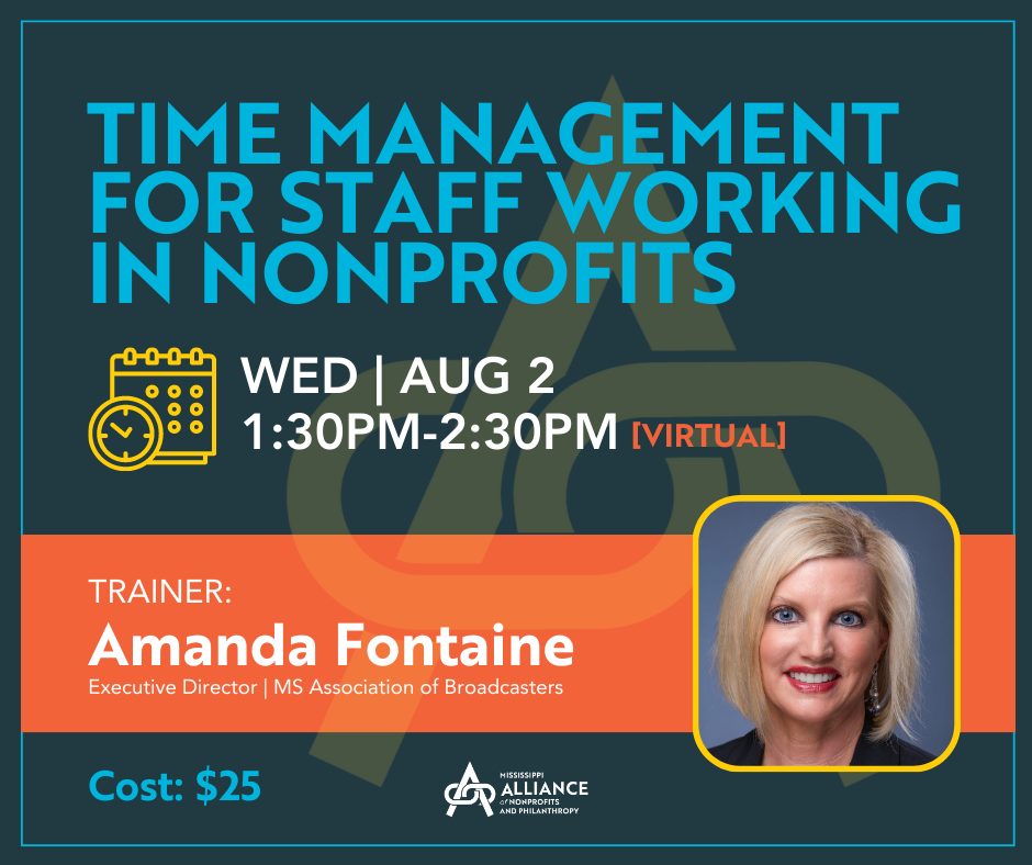 VIRTUAL TRAINING TOMORROW!

You can still register to join us for this ONE-HOUR VIRTUAL TRAINING coming up TOMORROW to discuss essential tools that help nonprofit staff be more productive during their workday!

Register here ---> alliancems.org/upcoming-regis…