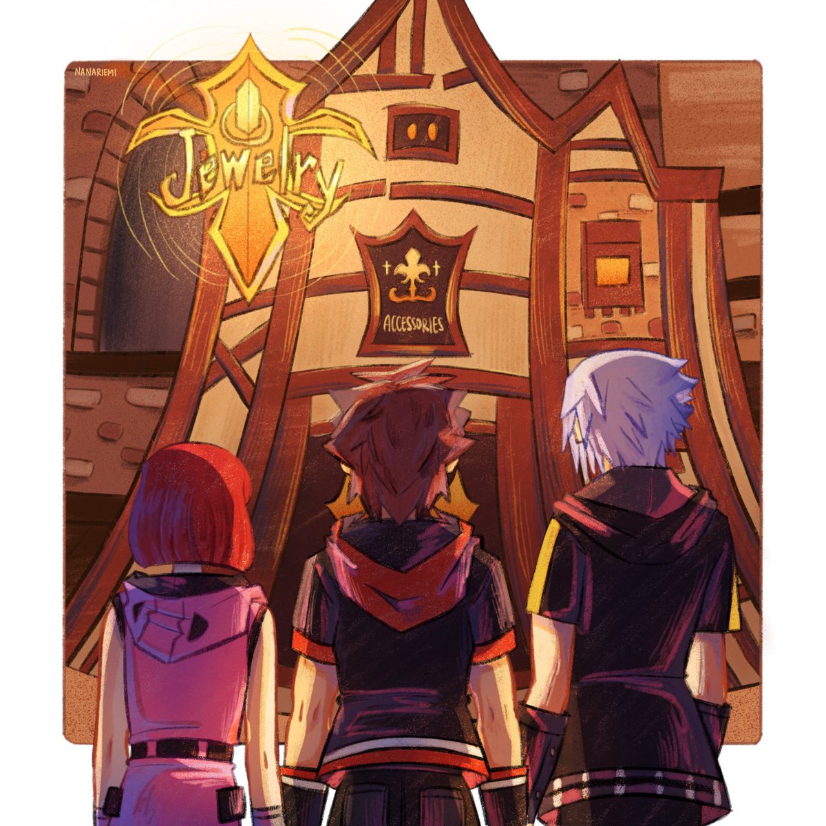 nanariemi's tweet photo. 🧡💛 #kingdomhearts https://t.co/UVEgyfNJyP
