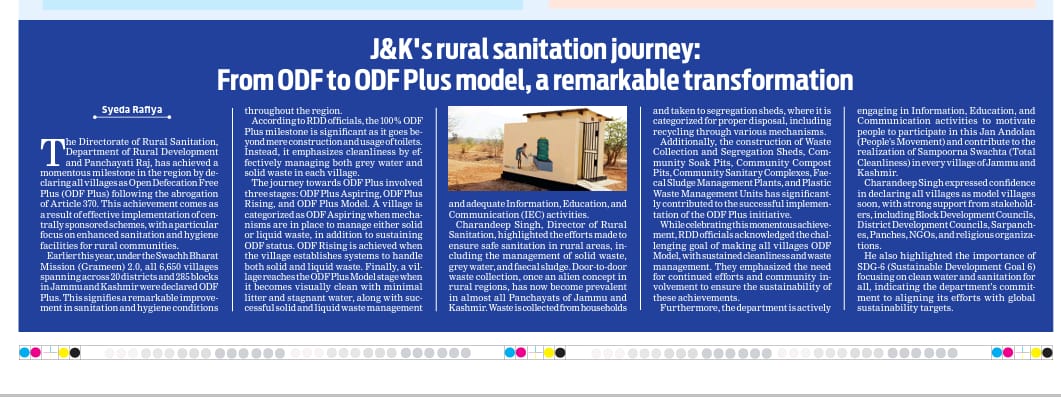 mission_sbm's tweet photo. #Acknowledging the progress in #SustainableSanitation practices in JKUT under SBM-G is vital in recognizing the positive impact, well-being & sustainability. #Supporting&Continuing such initiatives is crucial in elevating sanitationStandards #HealthierTomorrow #SupportInitiative https://t.co/ftAAF8cSv3