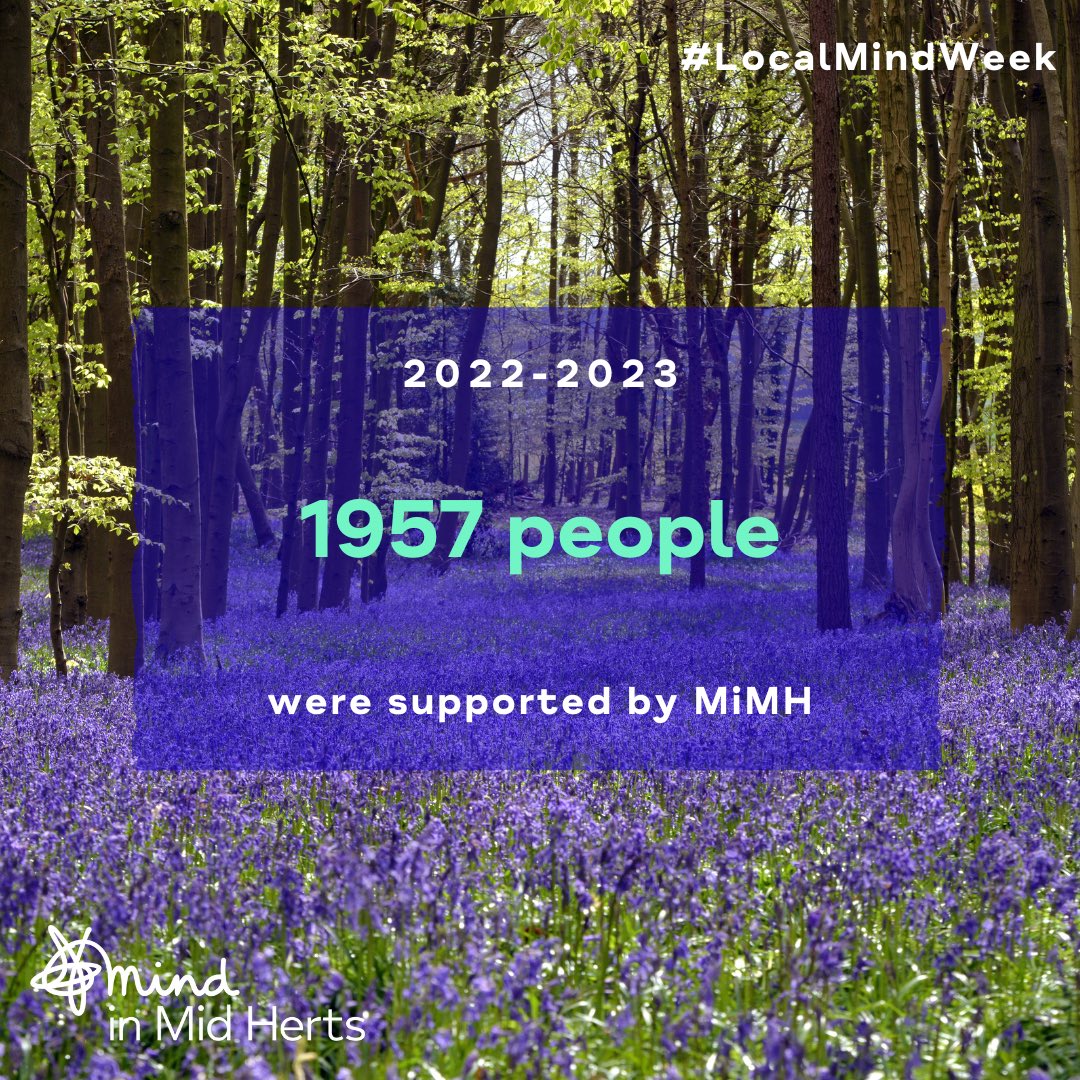 MindInMidHerts_'s tweet image. Our wellbeing services help people stay well by looking after their mental and physical health.

If you, or someone you know needs support, we’re #YourLocalMind - visit here for more info: buff.ly/3DJrMdf 

#LocalMindWeek