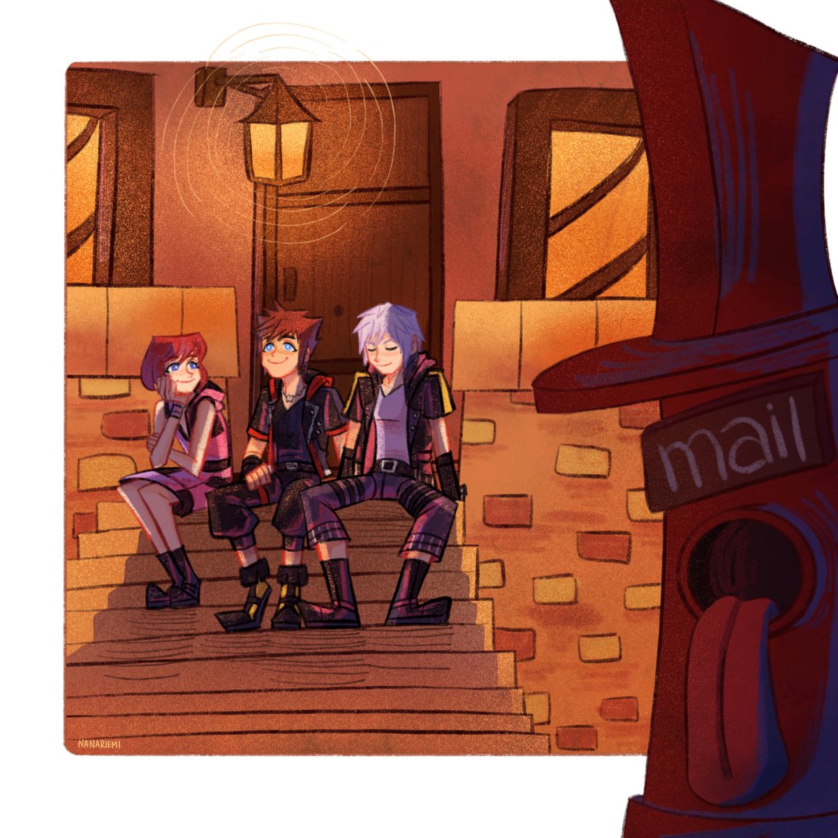 nanariemi's tweet photo. 🧡💛 #kingdomhearts https://t.co/UVEgyfNJyP